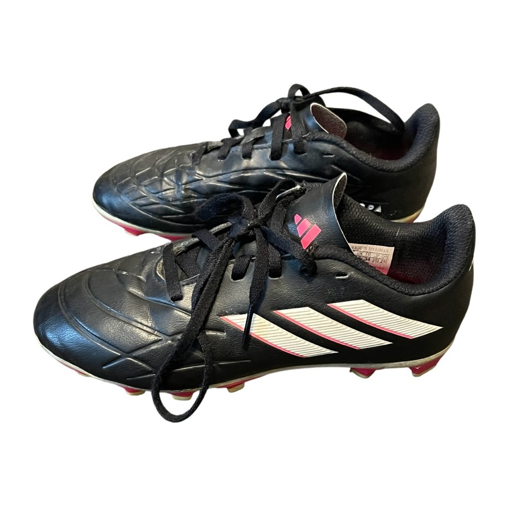 Adidas Copa Soccer Cleats Size 2.5 Youth Black Pink